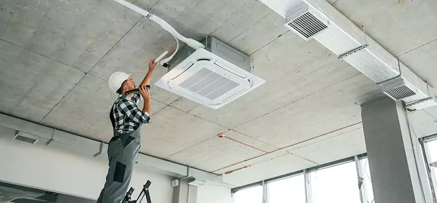 Our Dryer Vent Booster Fan Cleaning Services in McNair, VA